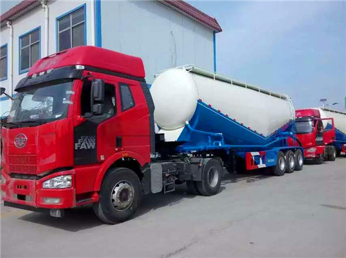 粉粒運(yùn)輸半掛車