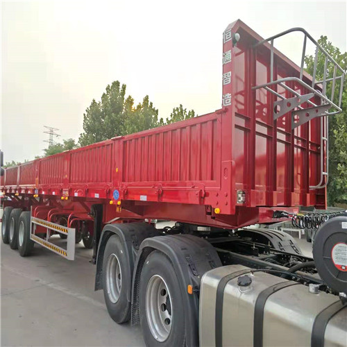 側翻自卸半掛車生產(chǎn)