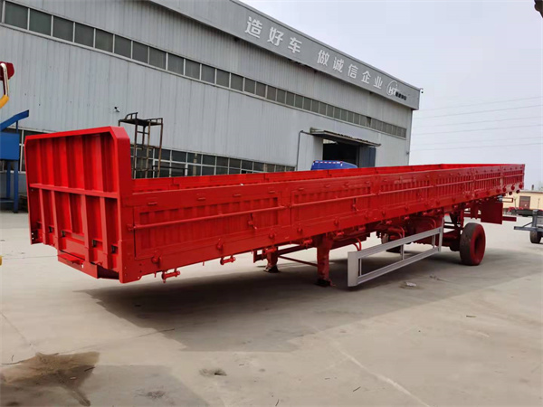 側(cè)翻自卸半掛車銷售