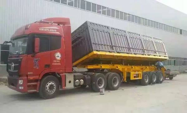 側(cè)翻半掛車生產(chǎn)廠家